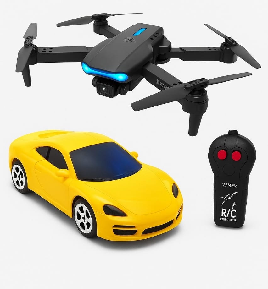 DRON E99 PRO + CARRITO A CONTROL