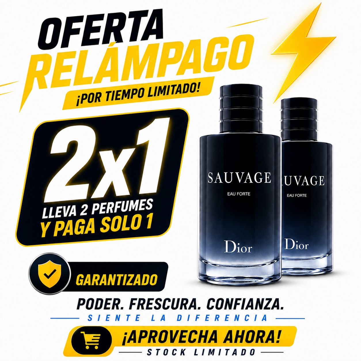 Doble Elegancia Sauvage Dior – 2 x 1