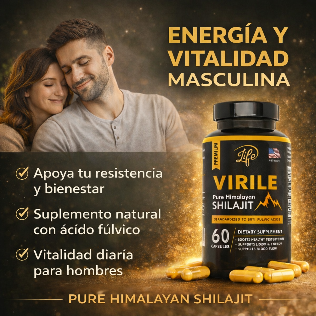 SHILAJIT VIRILE - 60 cápsulas