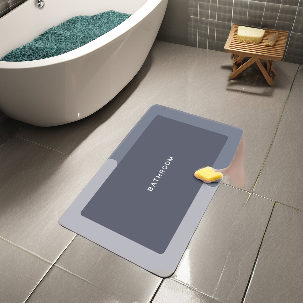 ESQUINERO AJUSTABLE DE BAÑO + ALFOMBRA ABSORBENTE