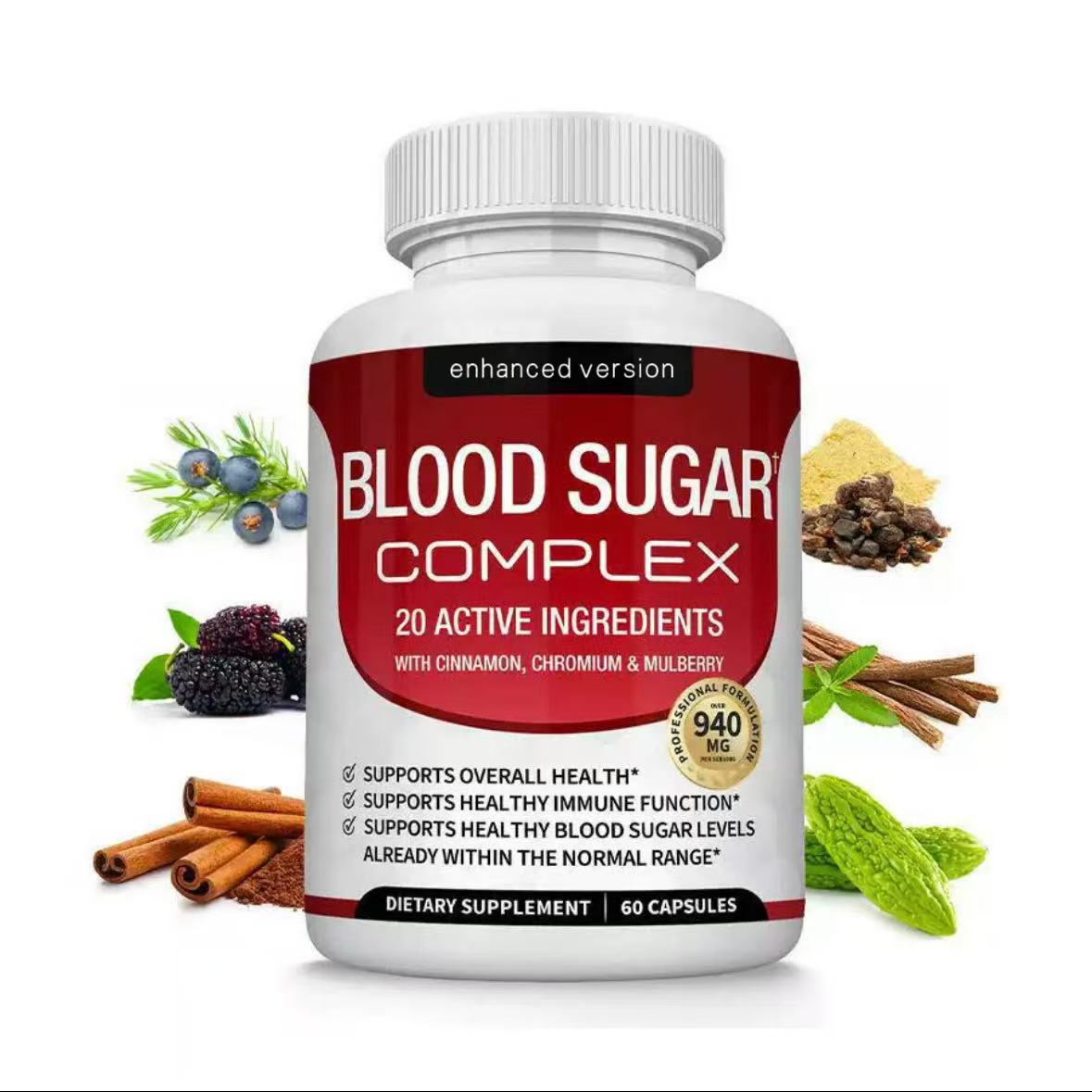 BLOOD SUGAR COMPLEX suplemento (60 Capsulas)