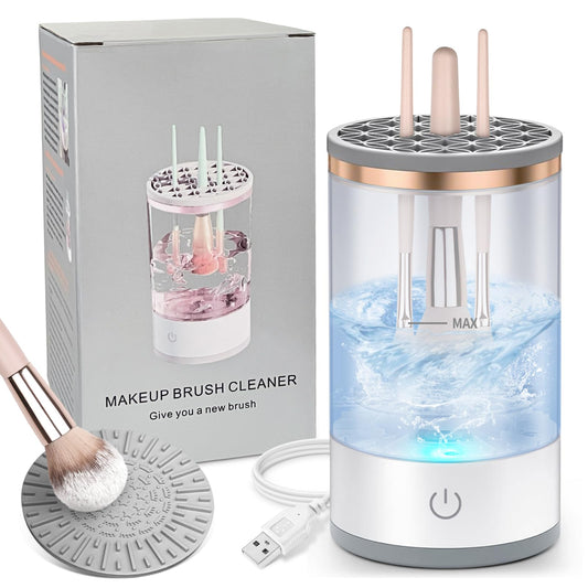 MÁQUINA LIMPIADORA DE BROCHAS DE MAQUILLAJE