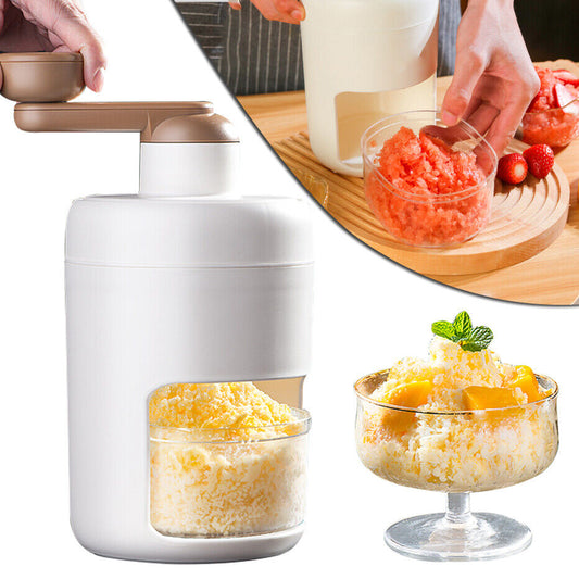 MÁQUINA TRITURADORA DE HIELO MANUAL PARA RASPADOS