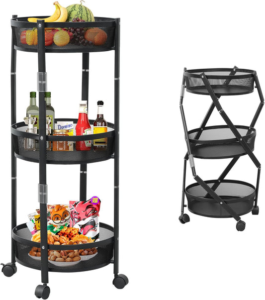 ORGANIZADOR REDONDO DE COCINA 3 NIVELES